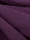 Prestige Mauve Polyester/Rayon/Lycra Plainweave Stretch Suiting - Famous Dress Designer - 58W