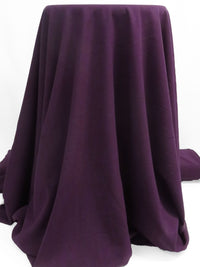 Prestige Mauve Polyester/Rayon/Lycra Plainweave Stretch Suiting - Famous Dress Designer - 58W