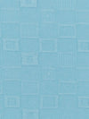 Baby Blue 100% Polyester Textured Tile Design Jacquard Double Knit 58W