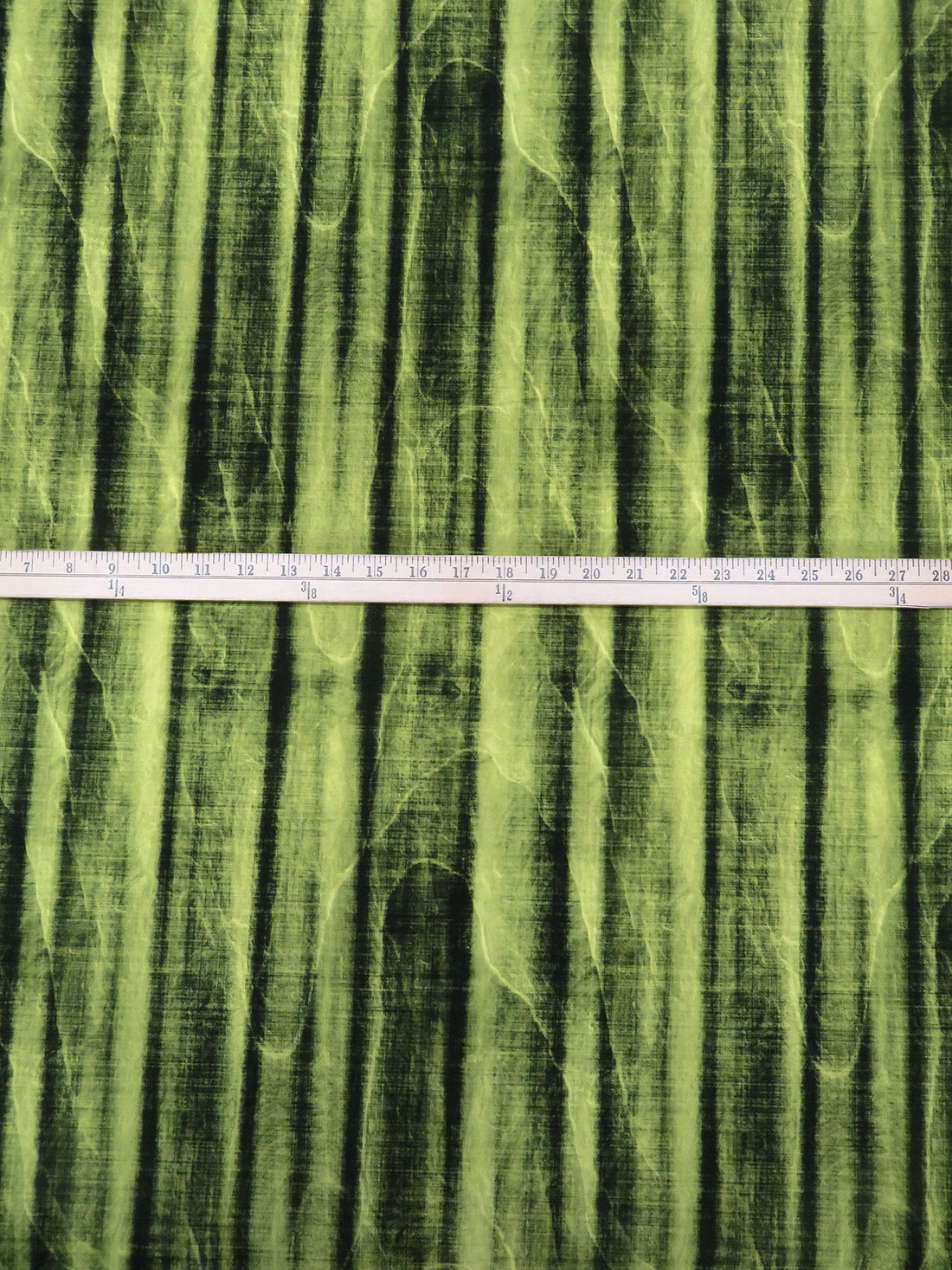 Dark Green/Pomelo/Black/Multi Polyester/Lycra Abstract Vertical Stripe Print ITY Knit - NY Designer - 58W