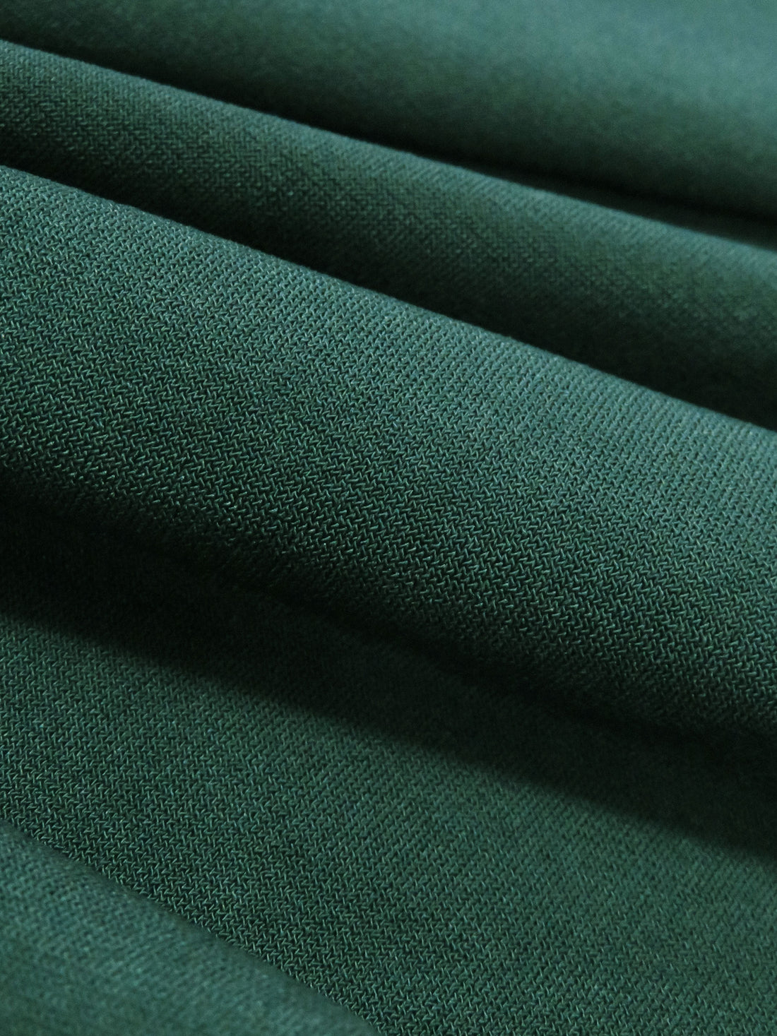 Dark Evergreen Polyester/Lycra ITY Knit - NY Designer - 58W
