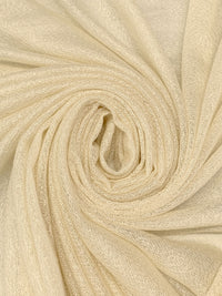 Cream 100% Rayon Crepe Tissue Jersey Knit 50W