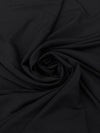 Black 100% Polyester Crepe de Chine 56W