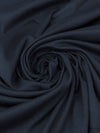 Navy Blue 100% Cotton Interlock Knit 54W