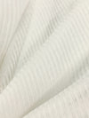 White Flour Rayon/Lycra Tissue Rib Knit 54W