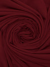 Dusty Rosewood Red Polyester/Lycra ITY Knit - NY Designer - 58W