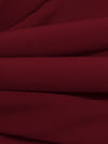 Dusty Rosewood Red Polyester/Lycra ITY Knit - NY Designer - 58W