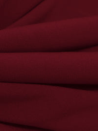 Dusty Rosewood Red Polyester/Lycra ITY Knit - NY Designer - 58W