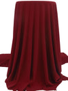 Dusty Rosewood Red Polyester/Lycra ITY Knit - NY Designer - 58W