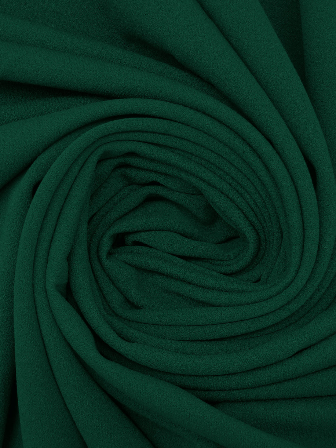 Dark Brunswick Green Polyester/Lycra Crepe Techno Knit - NY Designer - 58W
