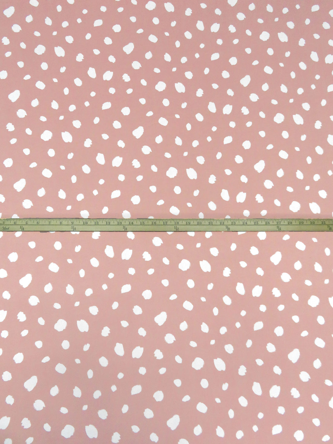 Pale Chestnut/White Polyester/Lyra Abstract Print Double Brushed Knit 63W