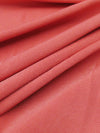 Salmon Polyester/Lycra Shiny ITY Knit - Famous Dress Designer - 52W