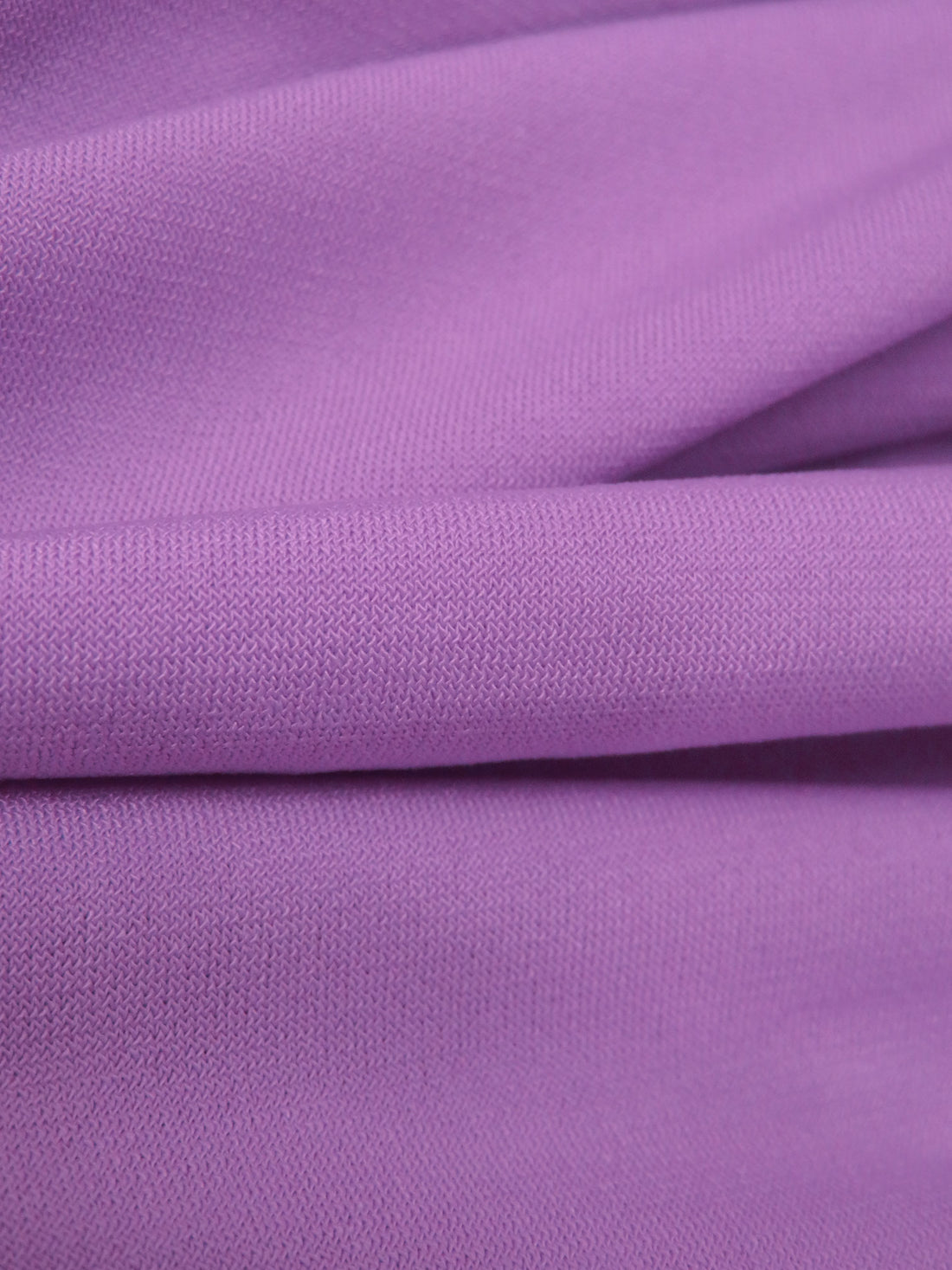 Rich Lilac Polyester/Lycra ITY Knit - NY Designer - 58W