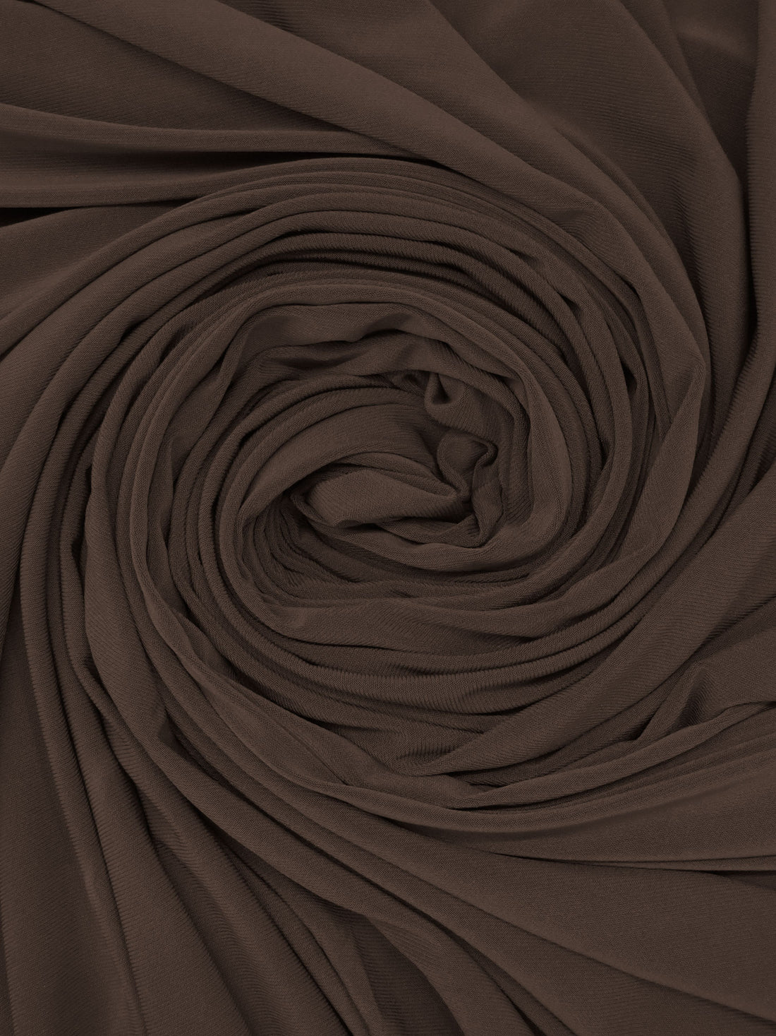 Royal Brown Polyester/Lycra ITY Knit - NY Designer - 58W