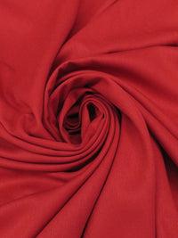 Deep Scarlet 100% Rayon Gabardine Suiting 58W