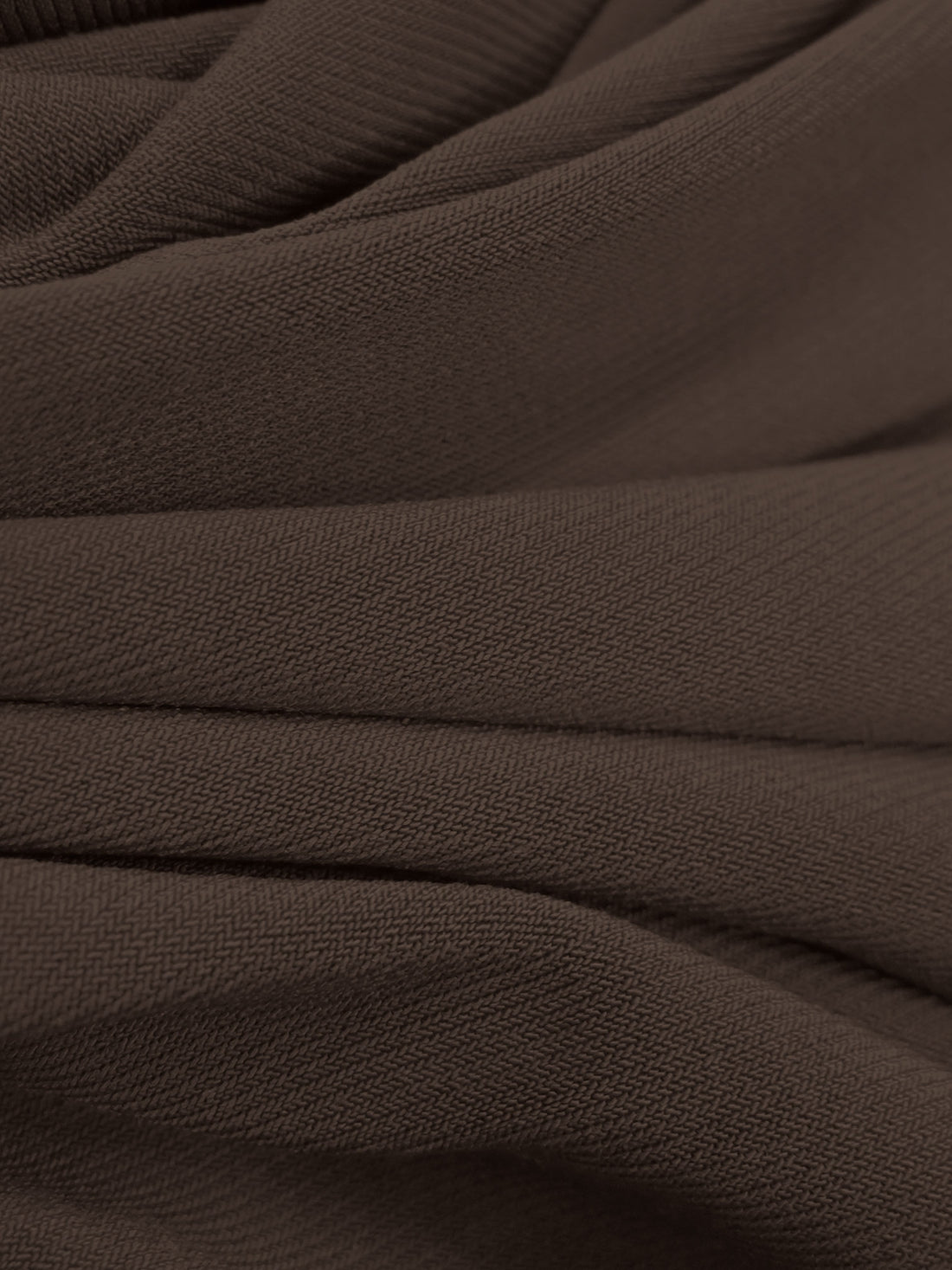 Royal Brown Polyester/Lycra ITY Knit - NY Designer - 58W