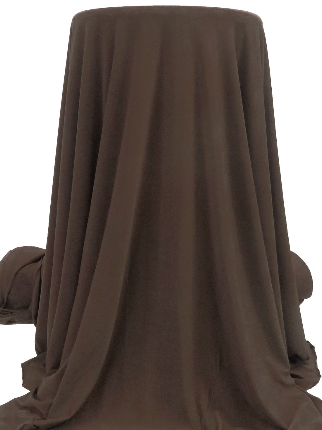 Royal Brown Polyester/Lycra ITY Knit - NY Designer - 58W