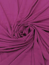 Warm Orchid Purple Polyester/Lycra ITY Knit - Famous Dress Designer - 58W