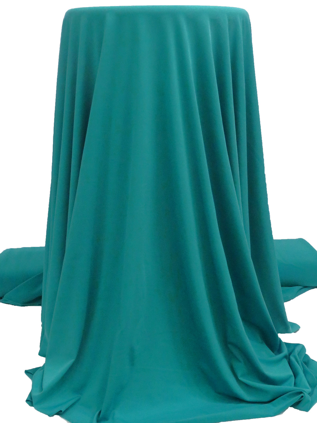 Teal Polyester/Lycra ITY Knit - NY Designer - 58W