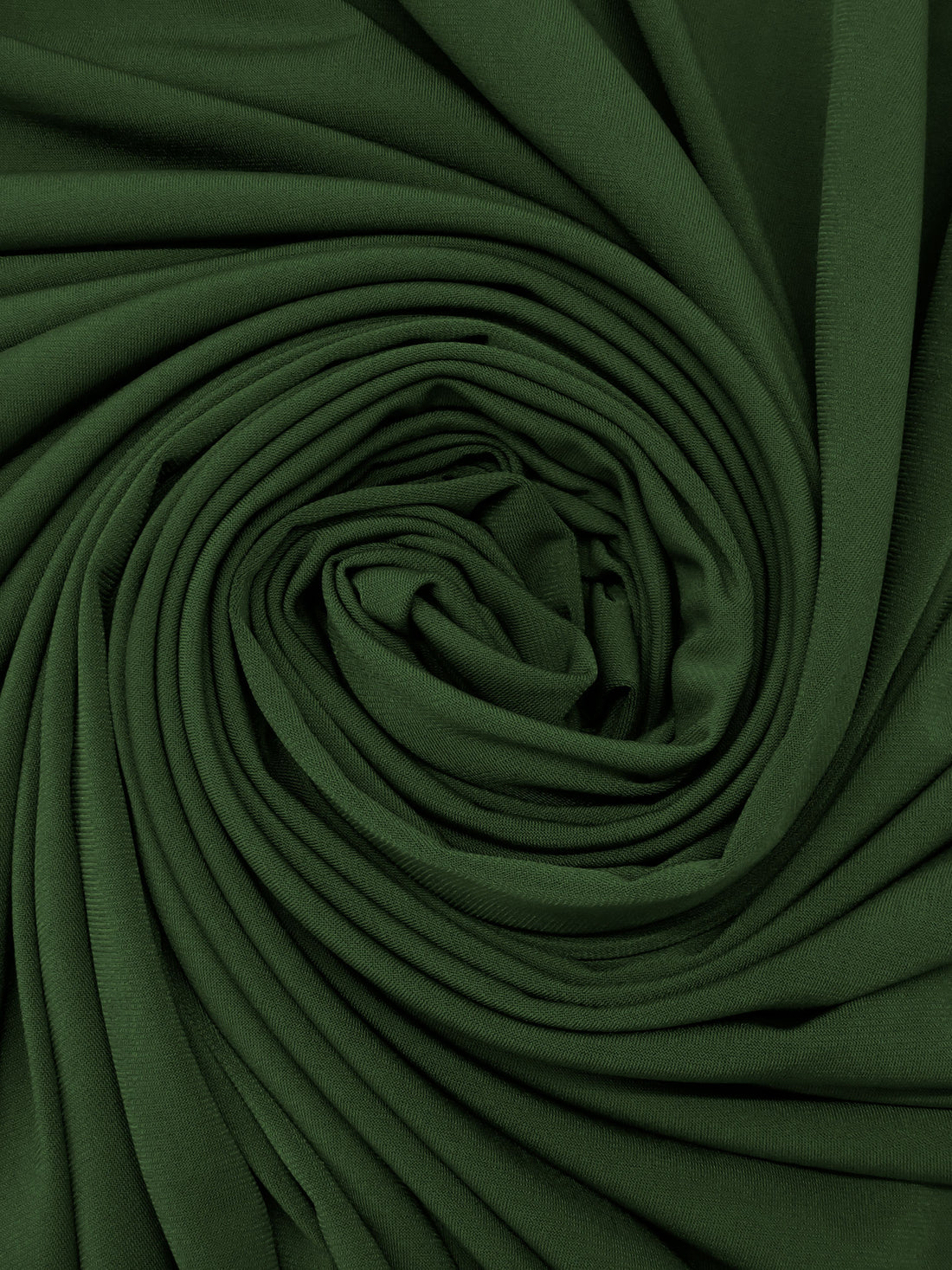 Dark Fern Green Polyester/Lycra ITY Knit - NY Designer - 58W