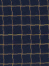 Space Blue/Goldenrod 100% Cotton Novelty Plaid Weave Flannel 58W