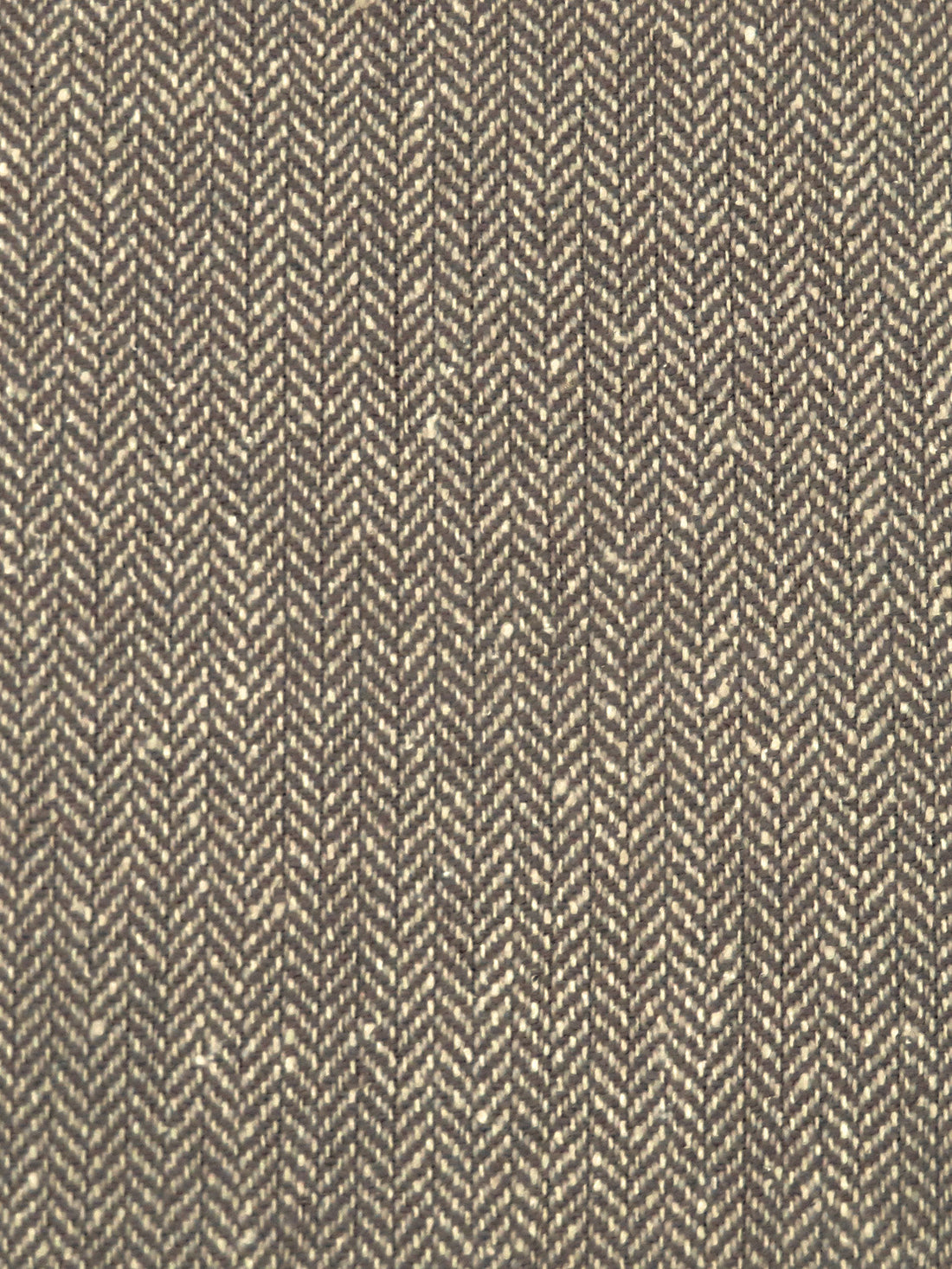 Umber/Wheat/Dark Vanilla 100% Worsted Wool Small Herringbone Suiting 60W