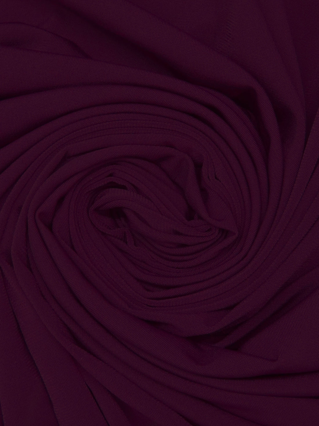 Dark Tyrian Purple Polyester/Lycra ITY Knit - NY Designer - 58W