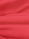 Deep Carmine Pink Polyester/Lycra ITY Knit - NY Designer - 57W