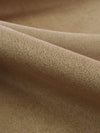 Camel Brown 100% Polyester Suede Suiting 54W