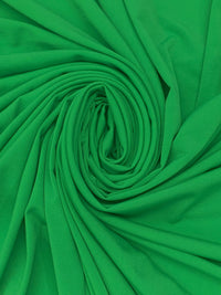 Vine Green Polyester/Lycra ITY Knit - Famous Dress Designer - 56W