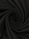 Dark Regal Red/Onyx Black Polyester/Wool Twill Weave Coating 58W