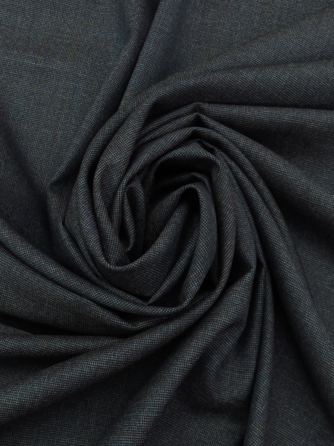 Iron Gray/Cerulean/Brown Bear/Multi 100% Worsted Wool Tweed Plain Weave Suiting 60W