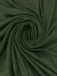 Rifle Green Cotton/Rayon/Lycra Rib Knit 34W