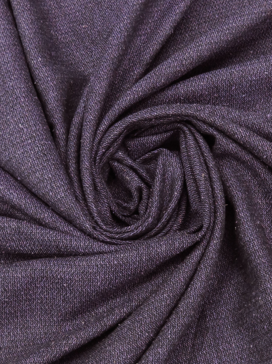 Deep Lilac/Black Cotton/Wool Twill Suiting 60W