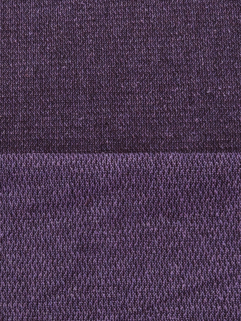 Deep Lilac/Black Cotton/Wool Twill Suiting 60W