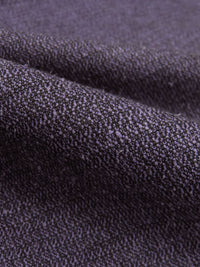 Deep Lilac/Black Cotton/Wool Twill Suiting 60W