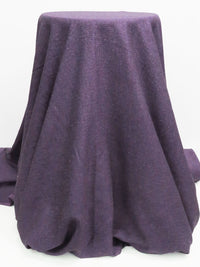 Deep Lilac/Black Cotton/Wool Twill Suiting 60W