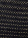 Cast Iron Black/Willow Brown Polyester/Cotton/Rayon Horizontal Dashed Stripe Chenille Tapestry Upholstery Fabric 54W