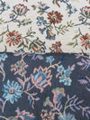 Eggshell/Sapphire/Dark Crimson/Multi Polyester/Cotton/Rayon Ornate Floral Design Tapestry Upholstery Fabric 56W