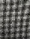 Black/Dark Gray/Almond 100% Worsted Wool Micro Houndstooth Suiting 60W