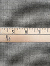 Black/Dark Gray/Almond 100% Worsted Wool Micro Houndstooth Suiting 60W