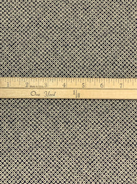 Dark Navy/Parchment 100% Cotton Irregular Dots Print Quilt Weight Woven - Sevenberry By Robert Kaufman - 42W
