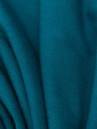 Teal Blue Rayon/Lycra Jersey Knit 56W