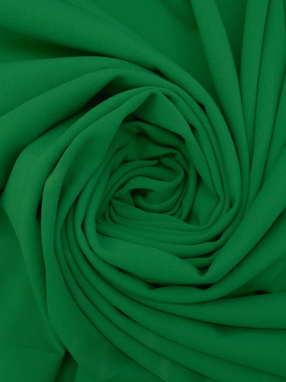 Dark Spanish Green Polyester/Lycra Crepe Techno Knit - NY Designer - 58W