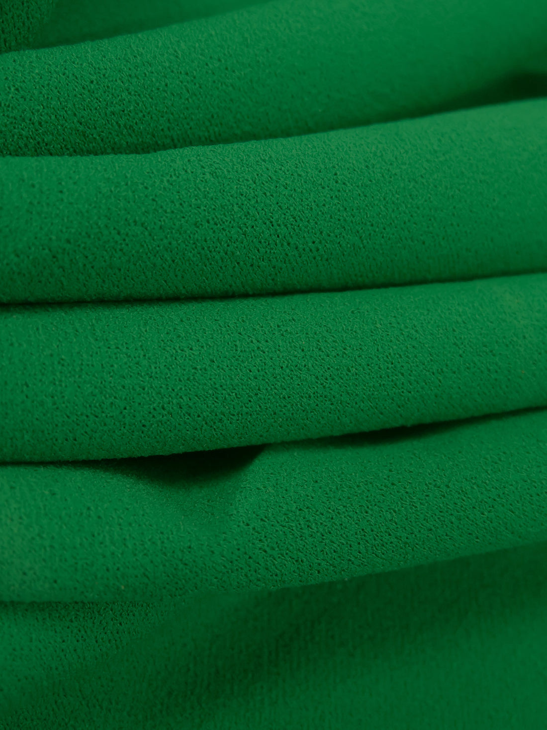 Dark Spanish Green Polyester/Lycra Crepe Techno Knit - NY Designer - 58W