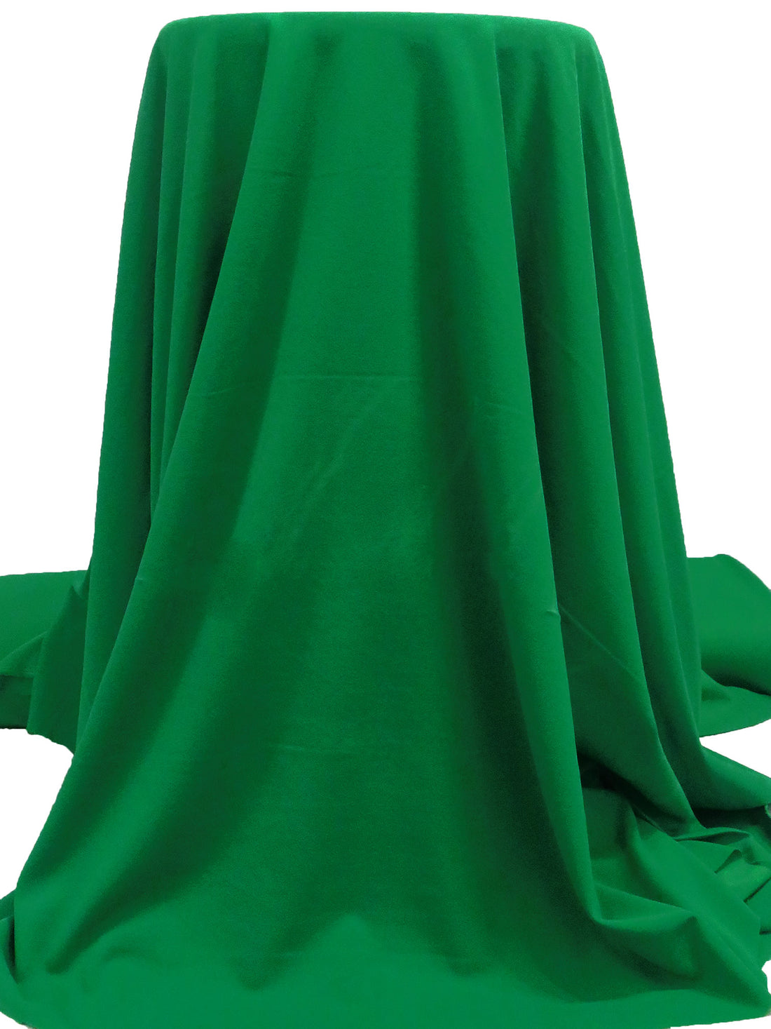 Dark Spanish Green Polyester/Lycra Crepe Techno Knit - NY Designer - 58W