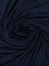 Dark Navy Polyester/Lycra ITY Knit - Famous Dress Designer - 58W