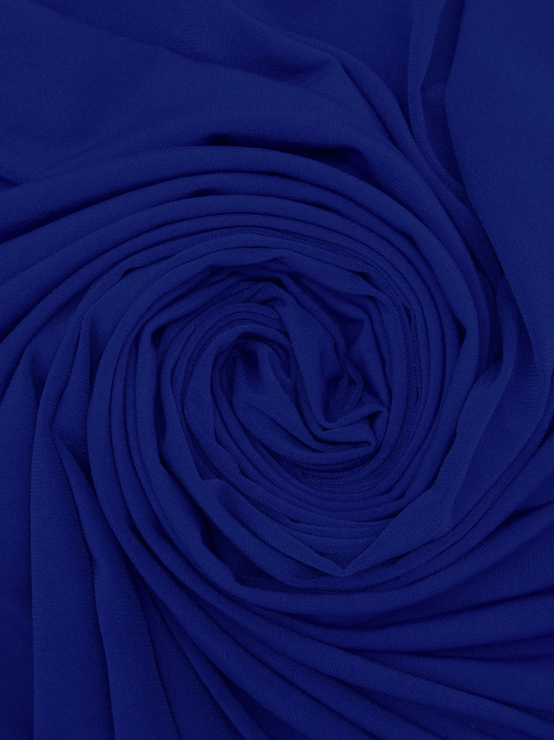 Dark Royal Blue Polyester/Lycra ITY Knit - NY Designer - 57W