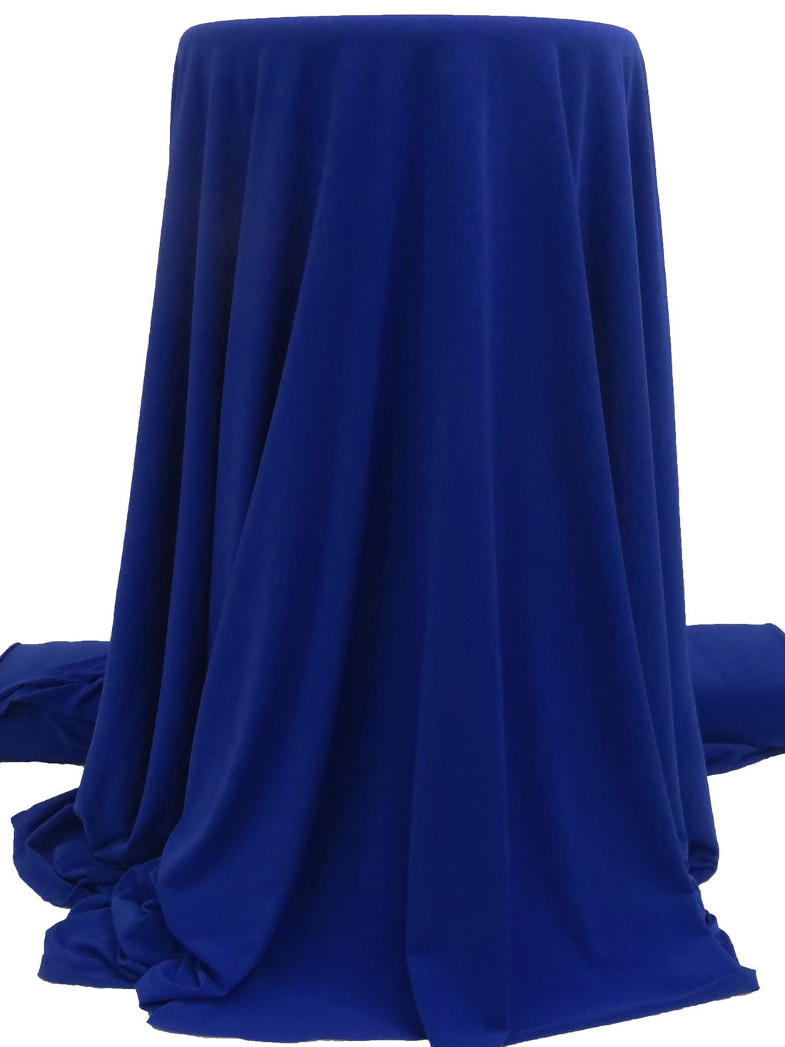 Dark Royal Blue Polyester/Lycra ITY Knit - NY Designer - 57W
