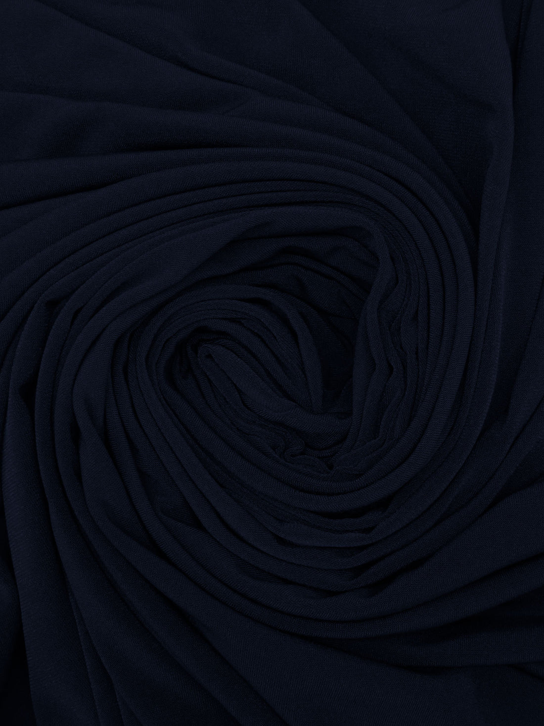 Midnight Navy Polyester/Lycra ITY Knit - NY Designer - 57W